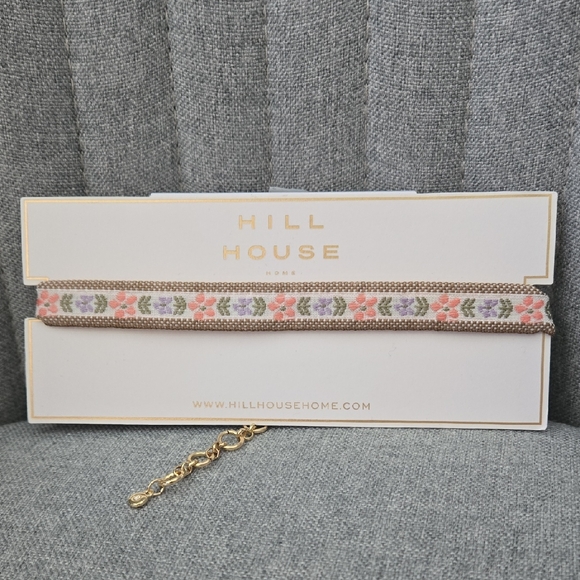 Hill House Jewelry - Hill House Floral Choker Necklace In Pink, NWT